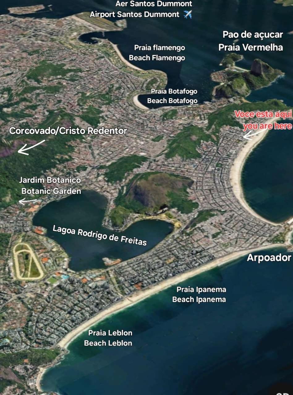 Apartamento Copacabana Beach - Apartamento Confortavel Posto 2 Vista Mar Rio de Janeiro Bagian luar foto
