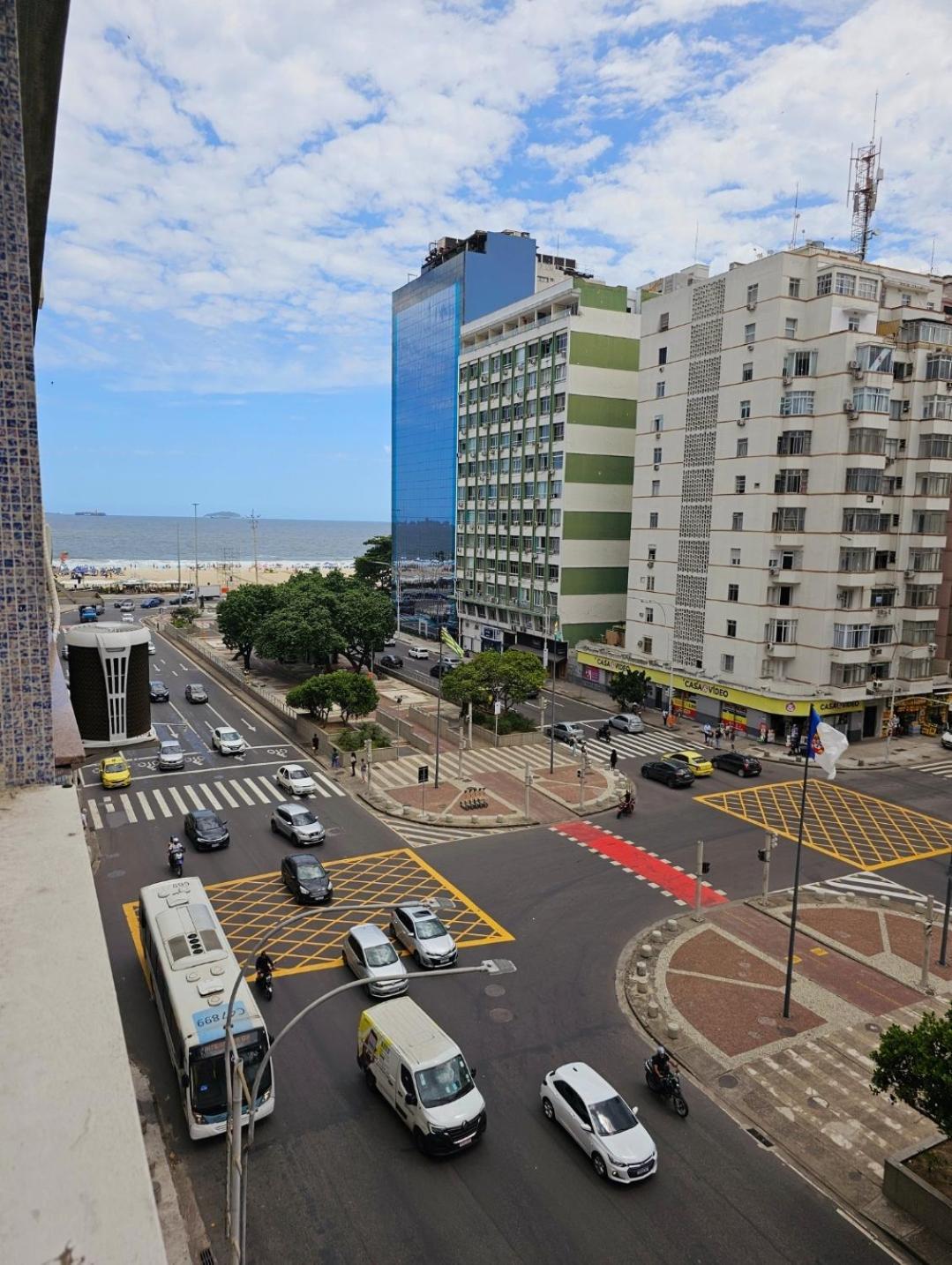 Apartamento Copacabana Beach - Apartamento Confortavel Posto 2 Vista Mar Rio de Janeiro Bagian luar foto